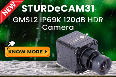 STURDeCAM31_CUOAGX - 3MP 120dB HDR Kamera