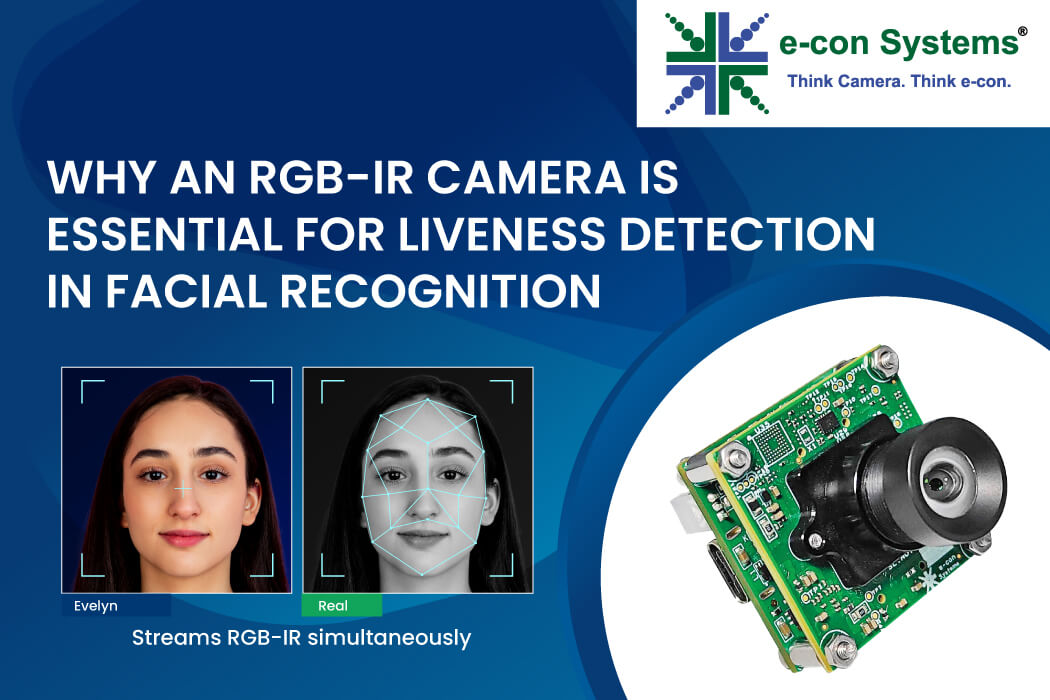 Why an RGB IR Camera is Crucial for Liveness Detection in Facial Recognition System