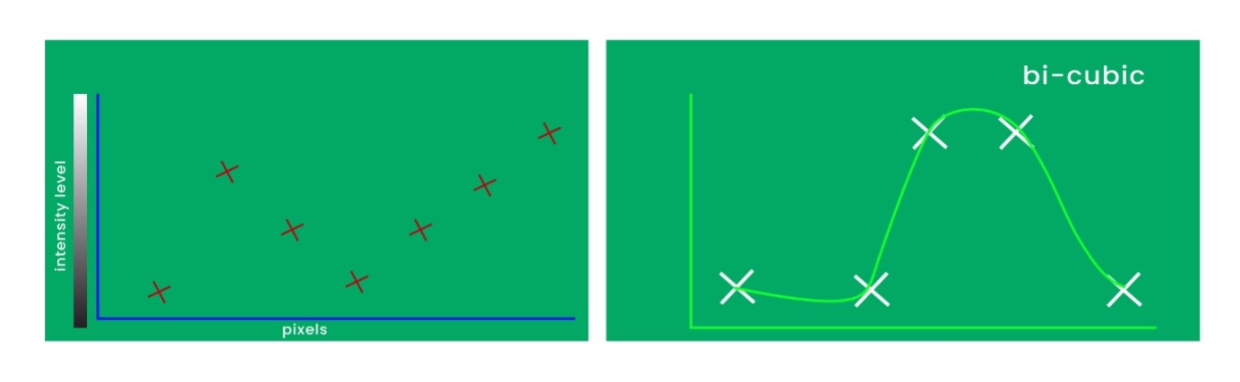 Mathematical/Graphical Representation of Interpolation