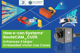 How e-con Systems' RouteCAM_CU25 enhances 4 major embedded vision use cases