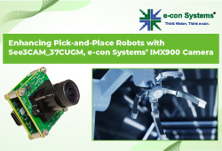 Enhancing Pick-and-Place Robots with See3CAM_37CUGM, e-con Systems' IMX900 Camera